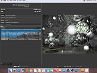 Zrzut ekranu 2014-12-15 o 08.53.54  Cinebench R15 i test CPU Intel Quad 8200 2.33 GHz w środowisku Open GL.
